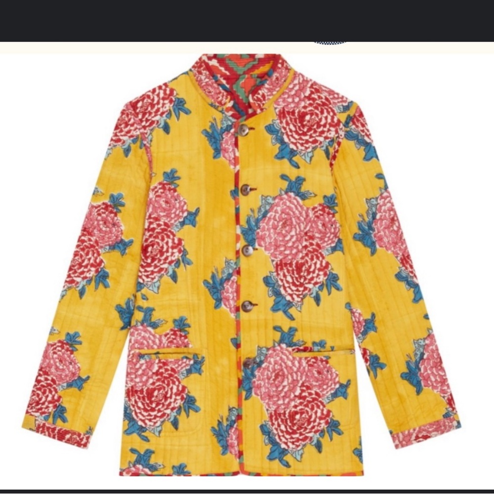 Lisa Corti  Reversible Jhodpuri Jacket
Corolla Gold. Brand new.